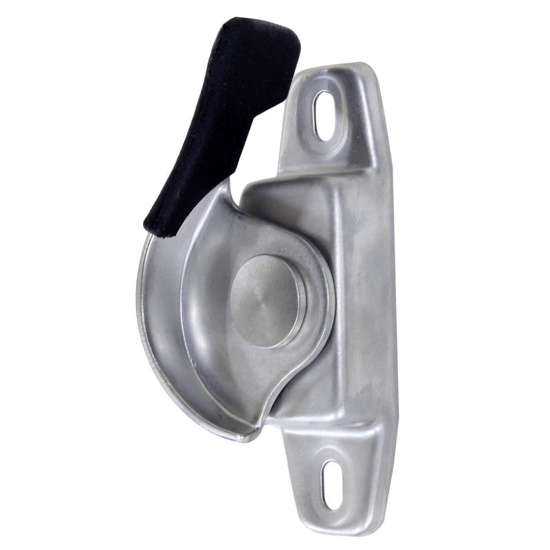 中西産業 日軽サッシ対応クレセント錠 左窓用 シルバーSUS-DL-320NK 39（L)(3)