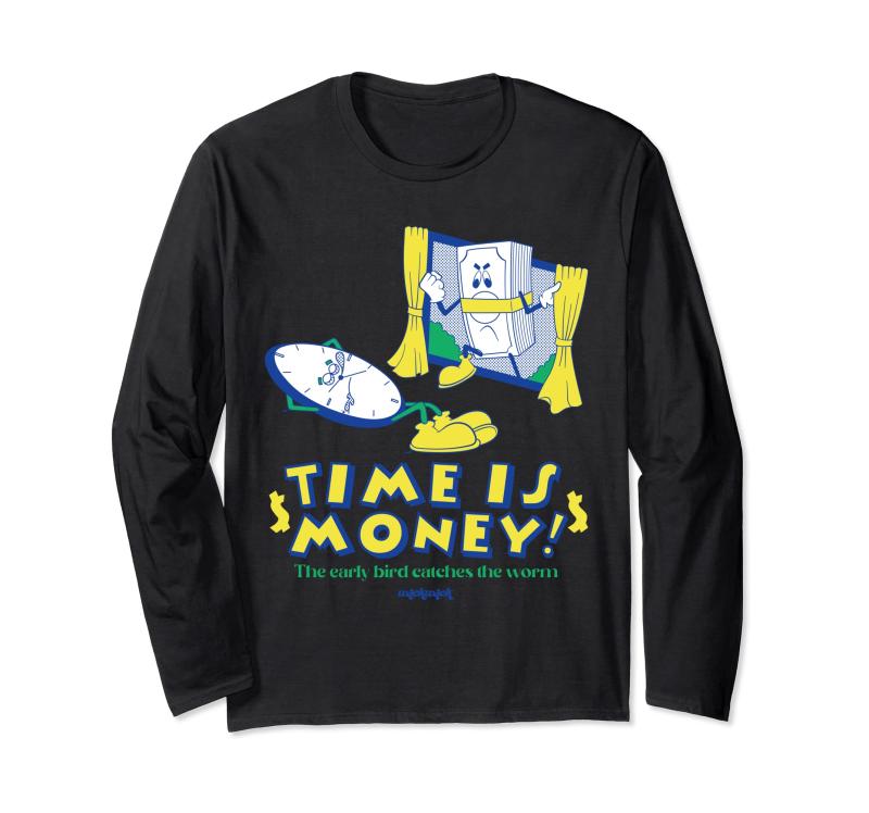 TIME IS MONEY (HYPE T FES) 長袖Tシャツ