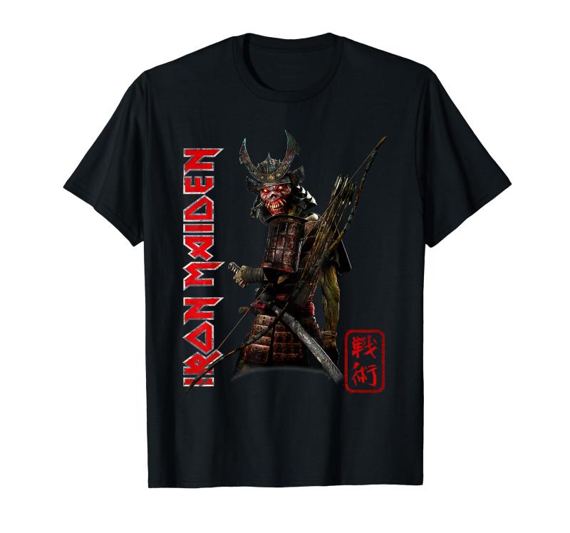 Iron Maiden Senjutsu Samurai Logo Tシャツ