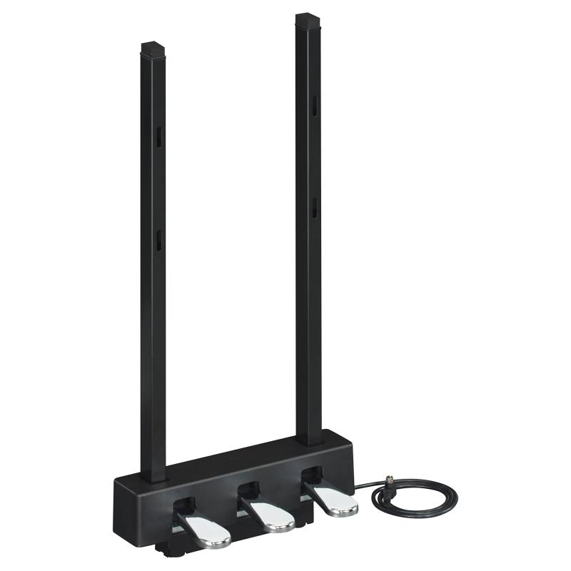 ヤマハ P-515_P-125_P121専用ペダルユニット(ブラック) YAMAHA LP-1Bハーフペダル機能に対応したダンパーペダル。P-515/125/121対応ペダル