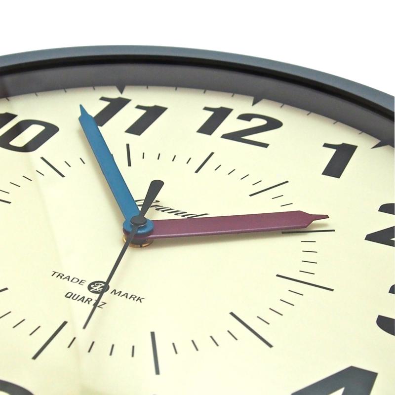 トラディションアコースティック Grand Wall Clock 壁掛け時計 グレー φ32cm 日本製 [2]