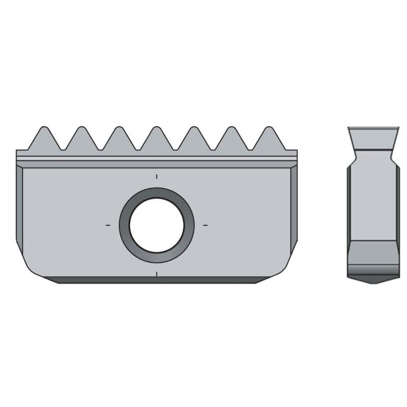NOGA ミルスレッドISOねじ用チップ 21I3.5ISOMT7
