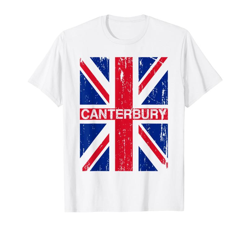 カンタベリー イギリス国旗 ユニオンジャック イギリス国旗 Tシャツ