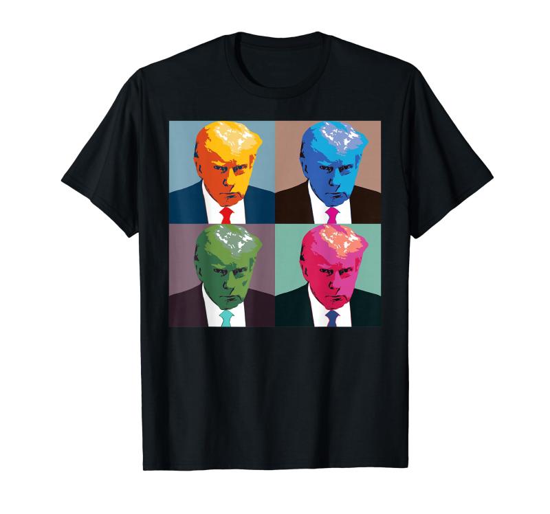 DONALD TRUMP MUG SHOT マグショット ドナルド J トランプ 大統領 写真 Tシャツ