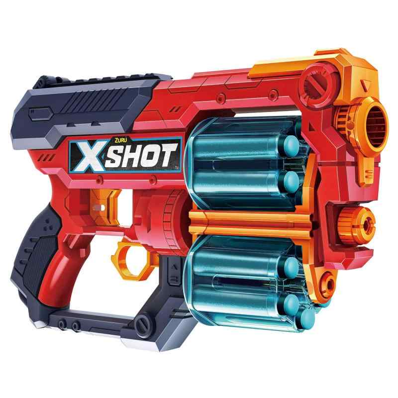 X-SHOT エックスショット クールストライカーレッド ツインリボルバー