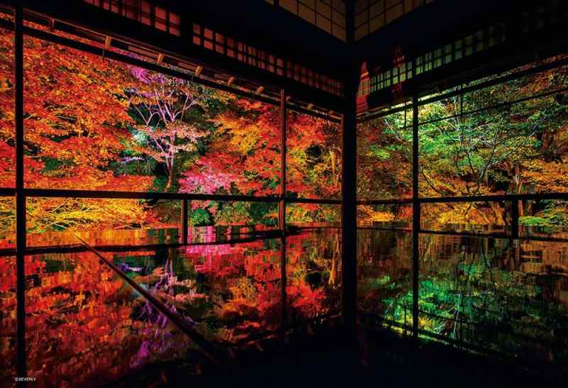 【日本製】ビバリー 300ピース ジグソーパズル 秋深まる瑠璃光院（26×38cm）300-104