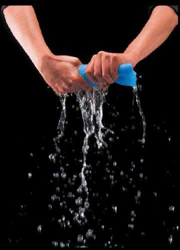 アイオン 超吸水ペットタオル 厚手 Mサイズ ブルー