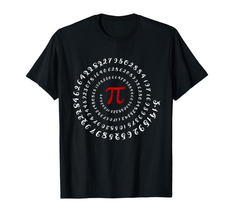 数学定数円周率 3.14159 円周率の日 Tシャツ