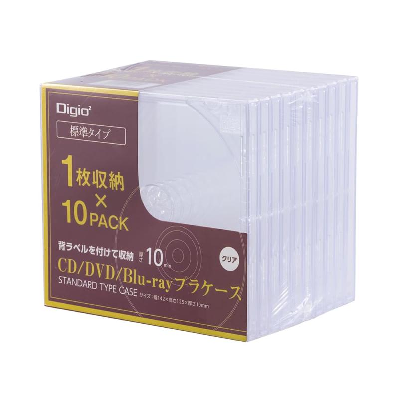 �ʥ��Х䥷(Nakabayashi) Digio2 Blu-ray DVD CD������ �ץ饱���� 1���Ǽ 10���å� Z0111