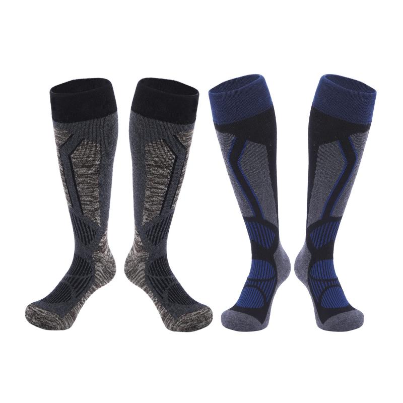 [TENOCEE] スキーソックス スノーボード用 アウトドア スポーツソックス - キズ大人用 厚手 防寒 トレッキング ハイソックス スキー 登山 ウォーキング 遠足 徒歩用 靴下 1/2/3/4 足入り