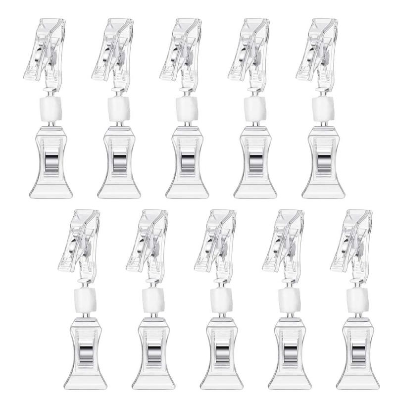 クリップホルダー 値札 スタンド 回