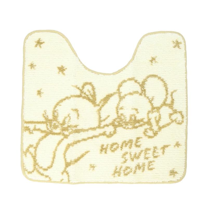 丸眞 トイレタリー トムとジェリー 我が家でかけっこ キャラクター かわいい 滑り止め付き マット おしゃれ 滑らない 4116017900