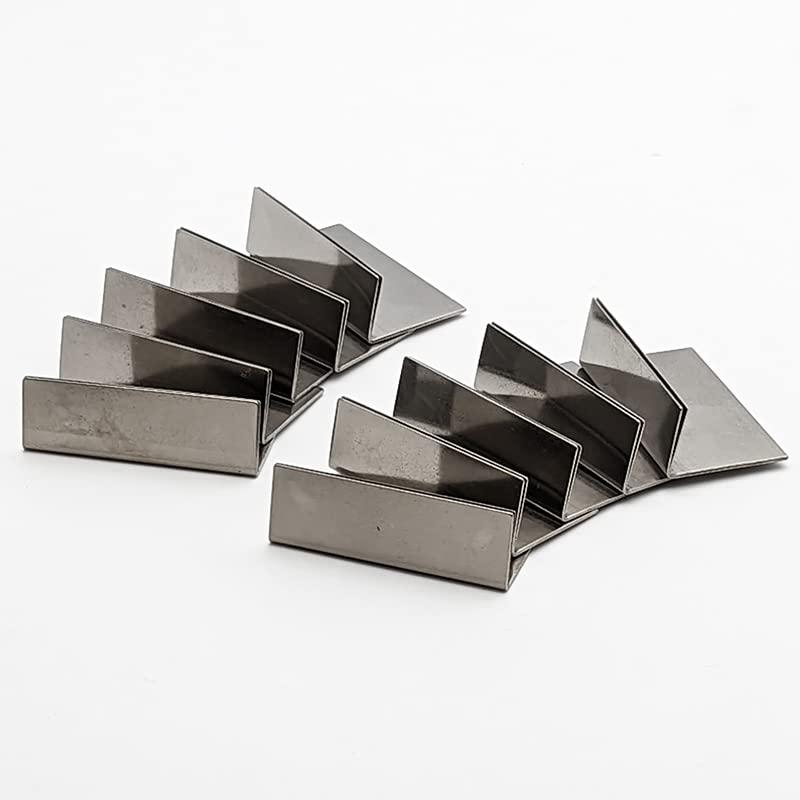 日本製 アンティーク調 ステンレス カードスタンド ワイド 10個セット シルバー カードスタンド