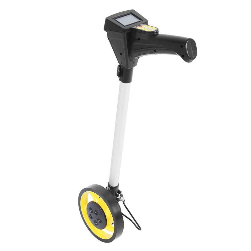 ロードメジャー 距離測定器 距離測定ホイール 0-99999.9M 折りたたみ式 メカニカル 手持ち式 ABSエンジニアリングプラスチック材質 建築・土木・造園・日曜大工・道路・配管工事・交通事故処