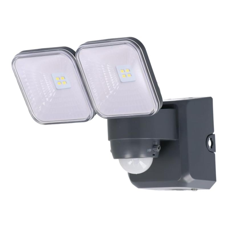 コーナンオリジナル LIFELEX 3W乾電池式LED センサーライト2灯タイプ