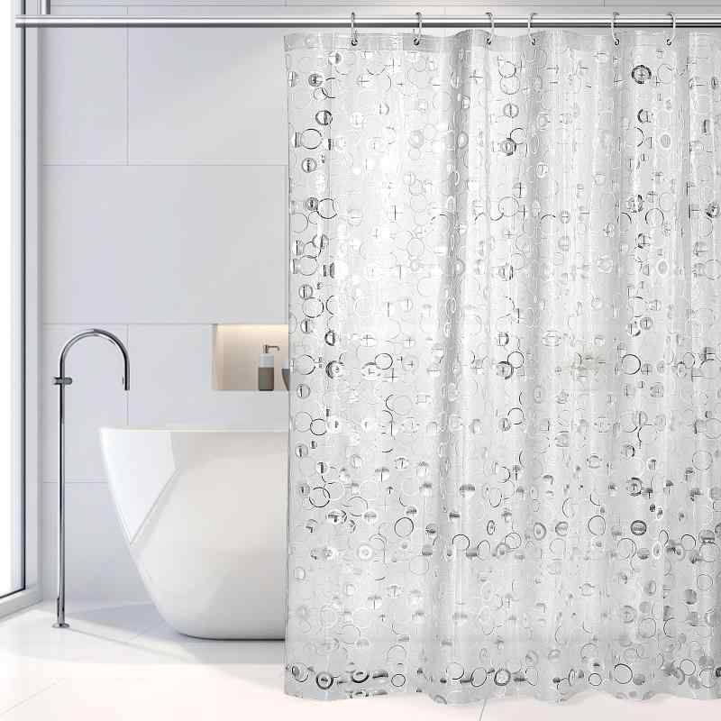 AiQInu シャワーカーテン 半透明 防カビ 防水 EVA製