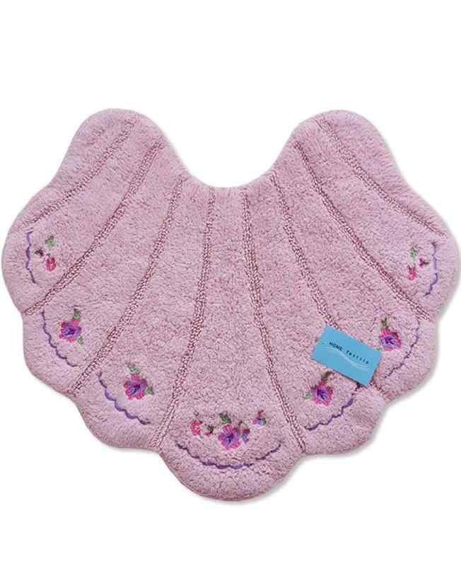 Toilet Mats - トイレマット マット シェル トイレ コットン 綿100% 花柄