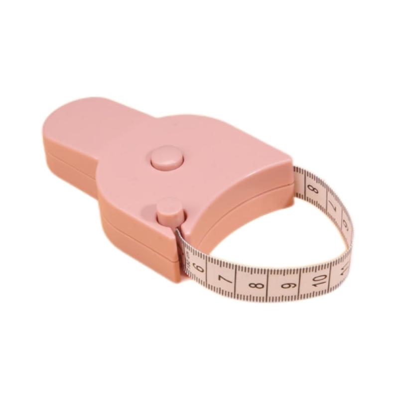 ボディメジャー 巻尺 自動巻き取り式 150cm 測定テープ ダイエット用 体型管理 ウエスト測定 筋トレ 裁..