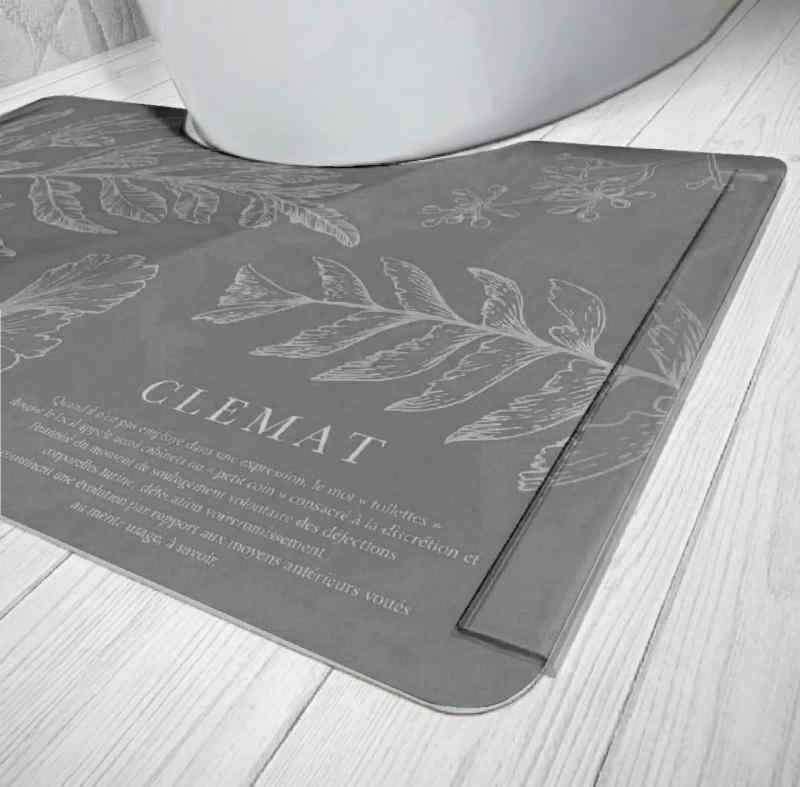 Luna &amp; Stella トイレマット CLEMAT 使い捨て 防臭 吸水 速乾 ずれない 10枚セット 固定用クリップ別売
