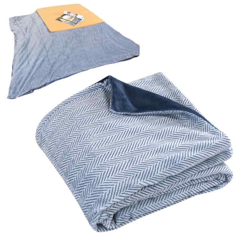 こたつ布団カバー ツイード風 フランネル