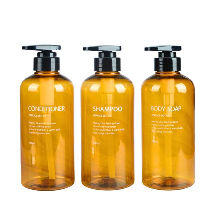 YourKit シャンプーボトル 詰め替えボトル ディスペンサー おしゃれ ソープボトル 詰め替え用 3本セット