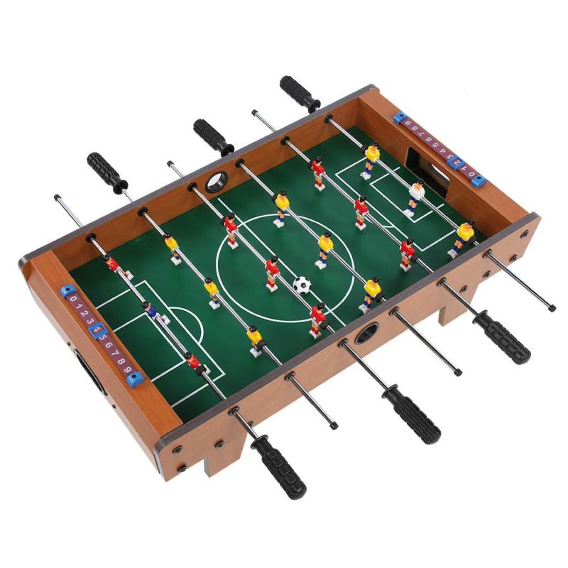 ポータブルテーブルサッカー、69x37x22.5cm子供用デスクサッカーおもちゃ、ハンドグリップ教育玩具子供男の子運動用