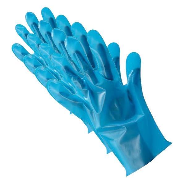 Rubber Gloves - [宇都宮製作] プロプラス バイオマス手袋PE ブルー箱入 100枚入 S LPE0141SEBBS