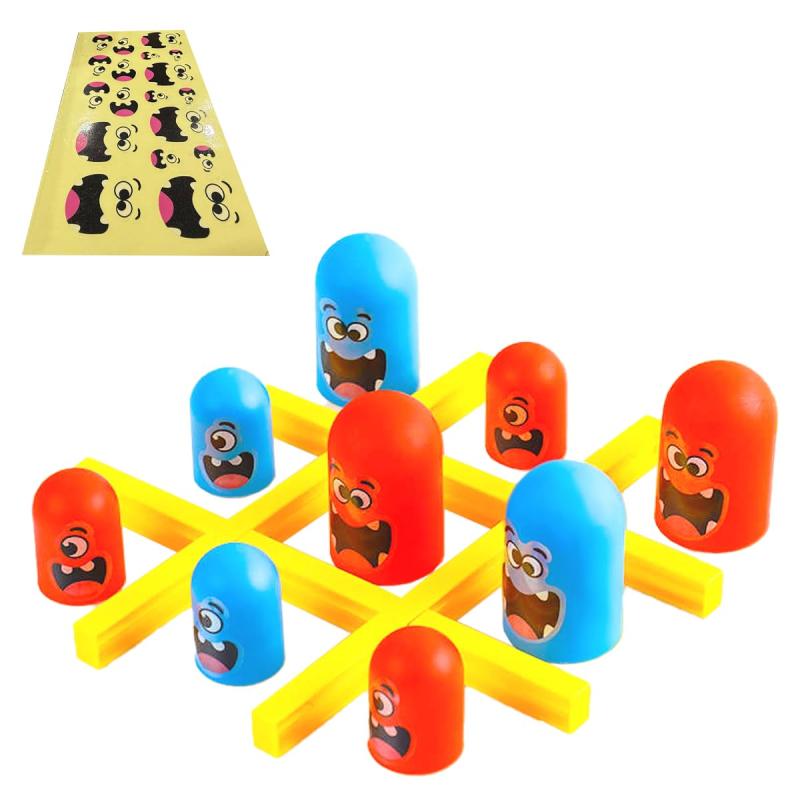 Toys, Hobbies, Games - 知育玩具 ボードゲーム 子供向け ボードゲーム tic tacs ゴブレット ゲーム tic tac toe ゲーム Tic-Tac-Toe ゲーム サプライズチックタックトゥ ブルーオレンジゴブルゲーム ボードゲーム インドア