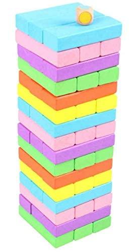 積み木 木製 48PCS サイコロ付き バランスゲーム テーブルゲーム ドミノブロック TYLER 大人でも子供でも楽しめる 6カラー 骰子付き【材質・仕様】: 天然の木で作られ、適度な重さで手触りがとても良く、安全の塗料を採用し特殊マット仕上げで安心・安全に繋ぎます。セット内容：積み木48本、サイコロ1個。サイズ：8cm×8cm×24.5cm。【遊び方】：積み木は積まれたブロックタワーの中から、順番にブロックを片手で抜き取って、最後にタワーを倒してしまった人が負けとなるクラシックゲーム。【遊ぶ・学ぶの両立】：6色のカラフルブロックのため、様々な遊び方が可能。バランスゲームとしたり、ドミノ ブロックとしたり、積み木にしたりなど楽しく組み立てることもでき、子供の想像力・創造力が広がる。【色々なシーンで活躍】家族で、恋人同士で、友達と一緒に大興奮、楽しい時間を過ごしましょう。お子様やお孫様へのプレゼントに、クリスマスやお誕生日、入園卒園進学のお祝いなどのプレゼントにお勧めです無限大の遊び方 　大人も子供も楽しめる