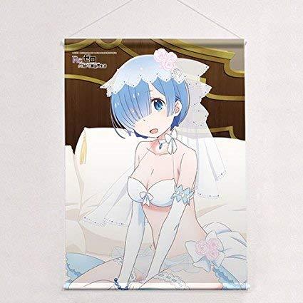 Re:ゼロから始める異世界生活 描き下ろし B2 タペストリー レム ウエディング