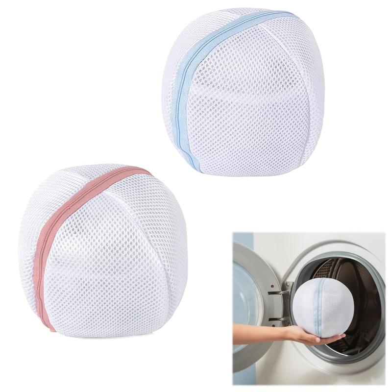 洗濯ネット ブラジャー用 洗濯 ブラ ブラジャーネット ドーム クッションメッシュ ランジェリーポーチ洗剤ネット ランドリーネット 衣類を傷つかない 乾燥機·ドラム式対応 やさしく洗う