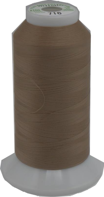 FUJIX (フジックス) キング ポリエステル ミシン 糸 ＃100/5000m COL. 716 ポリエステル100％ 4104