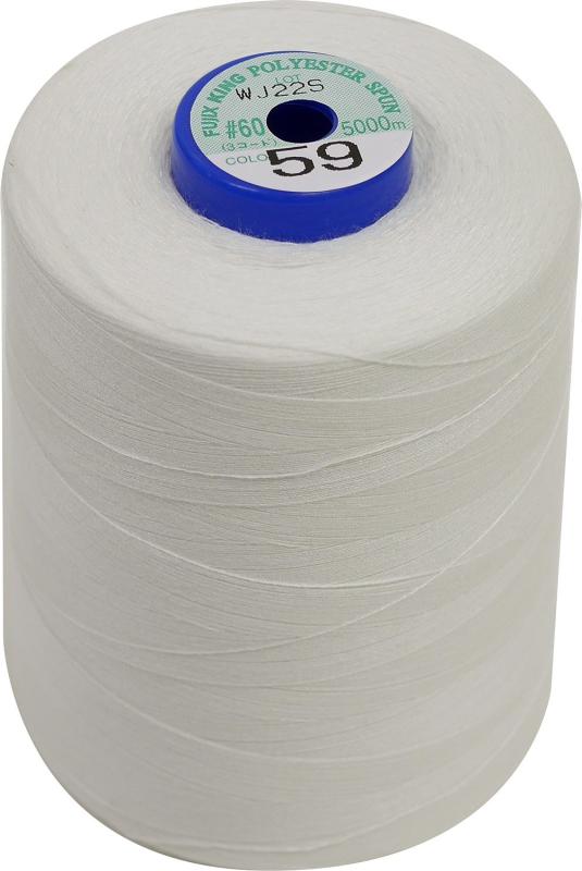 Rakuten - FUJIX 工業用ミシン糸 キングスパン #60 Col.59 5000m 4822000