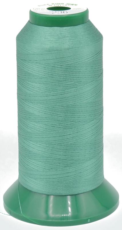 Sewing Threads - FUJIX (フジックス) キング スター ミシン 刺しゅう糸 120/2(No.40)/2000m COL. 236 ポリエステル100％ 4731