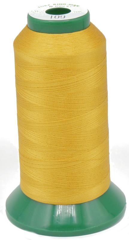 FUJIX (フジックス) キング スター ミシン 刺しゅう糸 120/2(No.40)/2000m COL. 109 ポリエステル100％..