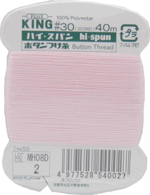 Other - FUJIX (フジックス) ハイ スパン ボタン つけ 糸 #30/40m COL. 2 ポリエステル100％ F54