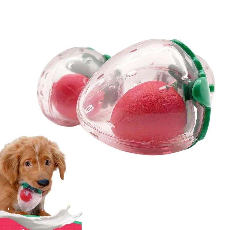 乐天商城 - home needs 犬 おもちゃ 音が出るおもちゃ イチゴ 嚙むおもちゃ 頑丈 嚙んでも壊れにくい 犬用おもちゃ 洗える 耐久性 歯清潔 歯磨きでき 可愛い玩具 おしゃれ 運動不足解消 ストレス軽減 ドッ