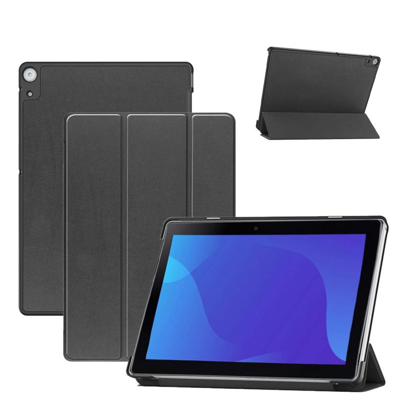 Panasonic - For SHARP(シャープ) AQUOS タブレット SH-T04C 用 ケース カバー 保護ケース 【NOUKAJU】 10.1インチ タブレット収納カバー オートスリープ機能 軽量 薄型 耐衝撃 傷つけ防止 スタンド機能 角度調整 (