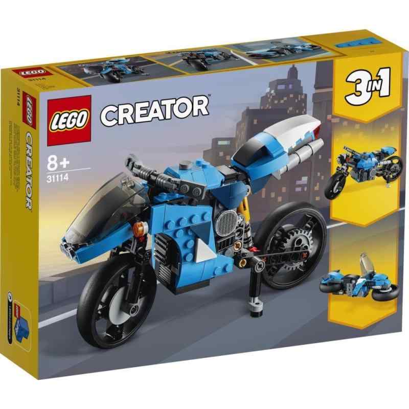 乐天商城 - レゴ(LEGO) クリエイター スーパーバイク 31114 おもちゃ ブロック プレゼント バイク 男の子 女の子 8歳以上