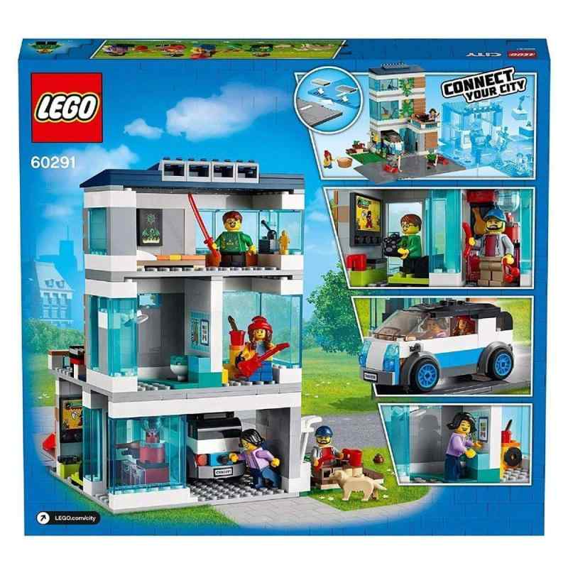 レゴ(LEGO) シティ モダンハウス ロードプレート付 60291 おもちゃ ブロック プレゼント 家 おうち 男の子 女の子 5歳以上