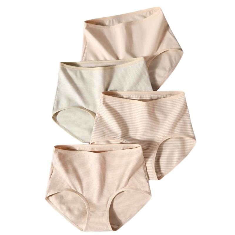 [TDIOSN] ショーツ レディース パンツ パンティ カラードコットン 深履き 吸汗 通気 大きいサイズ 美尻効果 30代 40代 50代 60代