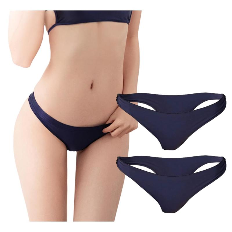 [SweetPOP] ローライズシンプルショーツ ローウエスト 《快適な着心地》 美尻 ヒップ：タンガタイプ