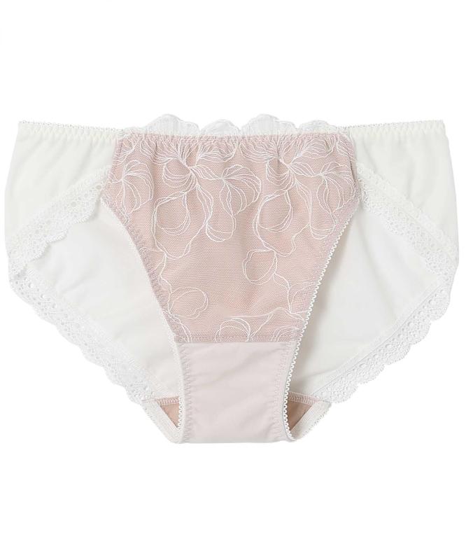 AMPHI(アンフィ) ショーツ【BRAGENIC ブラジェニック プラスタイプ】 BMI441とペア 吸汗速乾(後ろ身頃) アウターにひびきにくい(裾) PMI141レディース