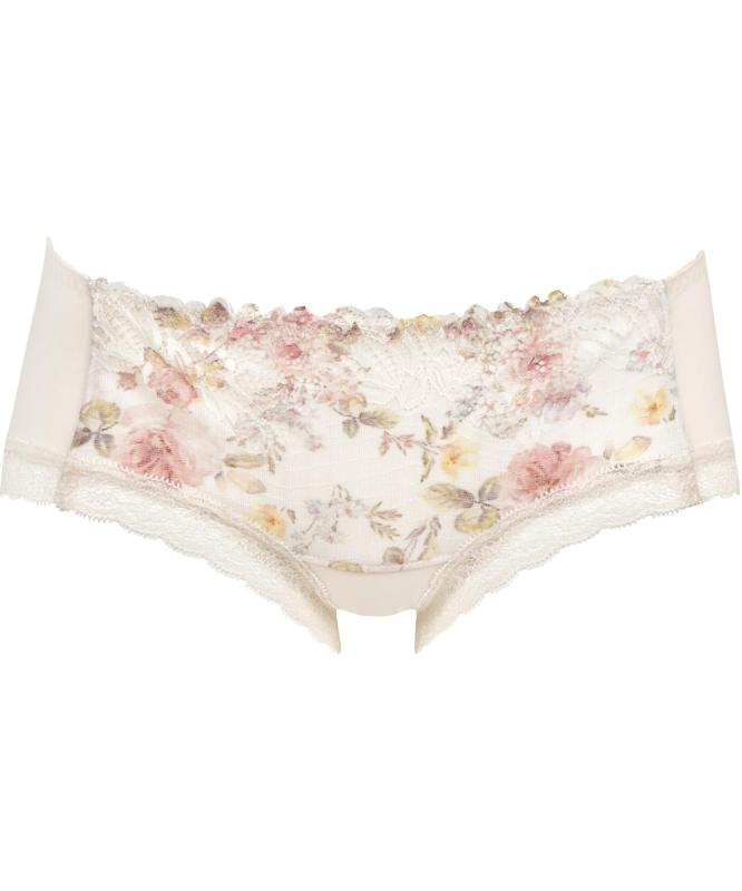 [ワコール] ボーイレングス ショーツ 【リボンブラ 脇すっきり】 BRB433とペア はきこみ丈あさめ ナイロンベア天竺素材(バック) PRA633 レディース