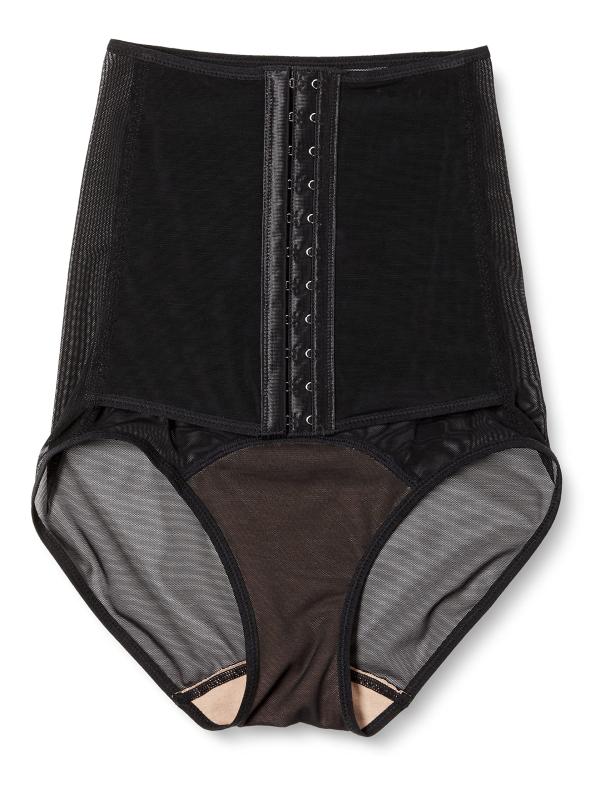 [グンゼ] ショーツ はみにくフラット トゥシェ Tuche TC6374B ニッパー付きショーツ ウエストシェイプ ガードル 補正下着 レディース