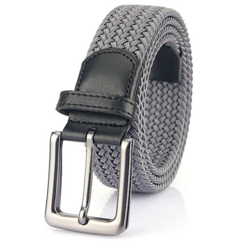 [FREESE] ベルト メンズ 穴なし無段階 伸縮メッシュベルト 編み込み カジュアル ビジネス ゴルフ 紳士