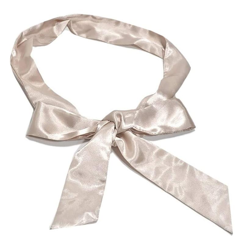 ONE LIMITATION(ワン リミテーション) サテン シンプル リボンタイ ウエスト ベルト カジュアル レディース BP016