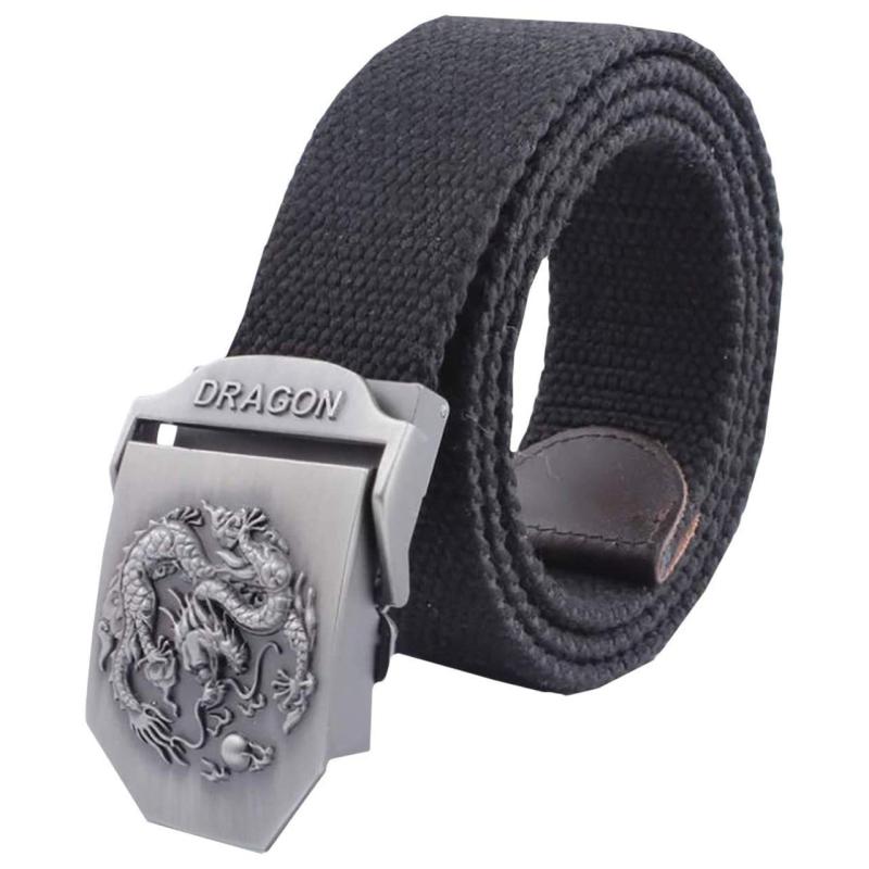 BUZZxSELECTION(バズ セレクション) メンズ ドラゴン ベルト ミリタリー カジュアル 龍 フリーサイズ LBT062