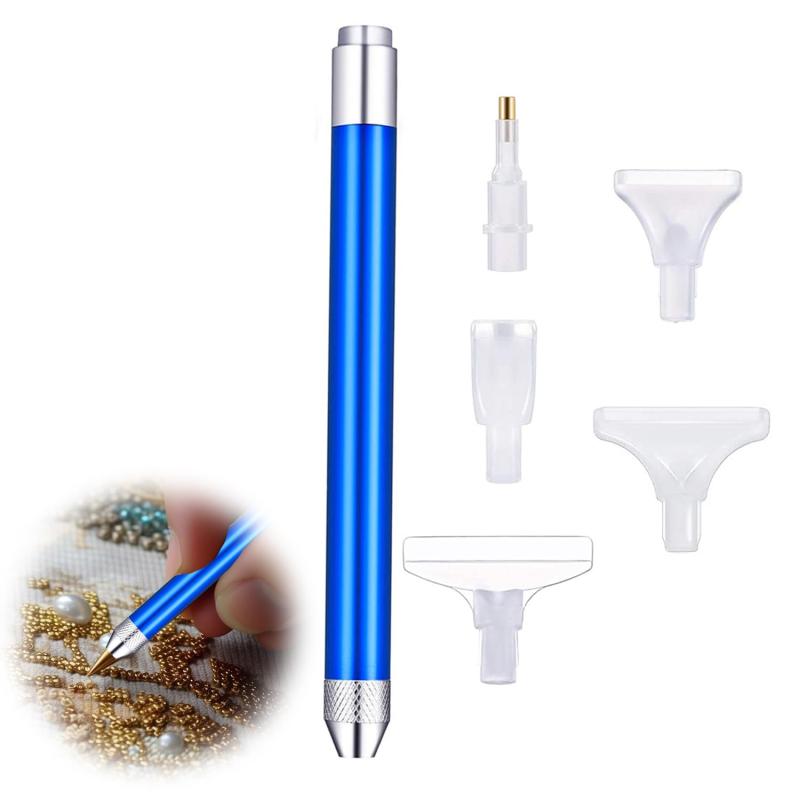 ダイヤモンドペインティングペン ダイヤモンドアートペンセット ポイントドリルペン ダイヤモンドペインティングツールとアクセサリー付き 多機能 DIY クロスステッチ スタイラス アート(3.0)