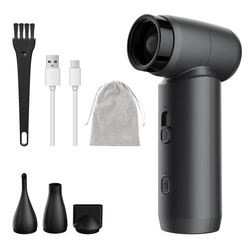 【日本プロ監修】エアダスター 最強ブロワー ブロアー 洗車 300000RPM 超強力 10000mAh 120m/sな風速 4..